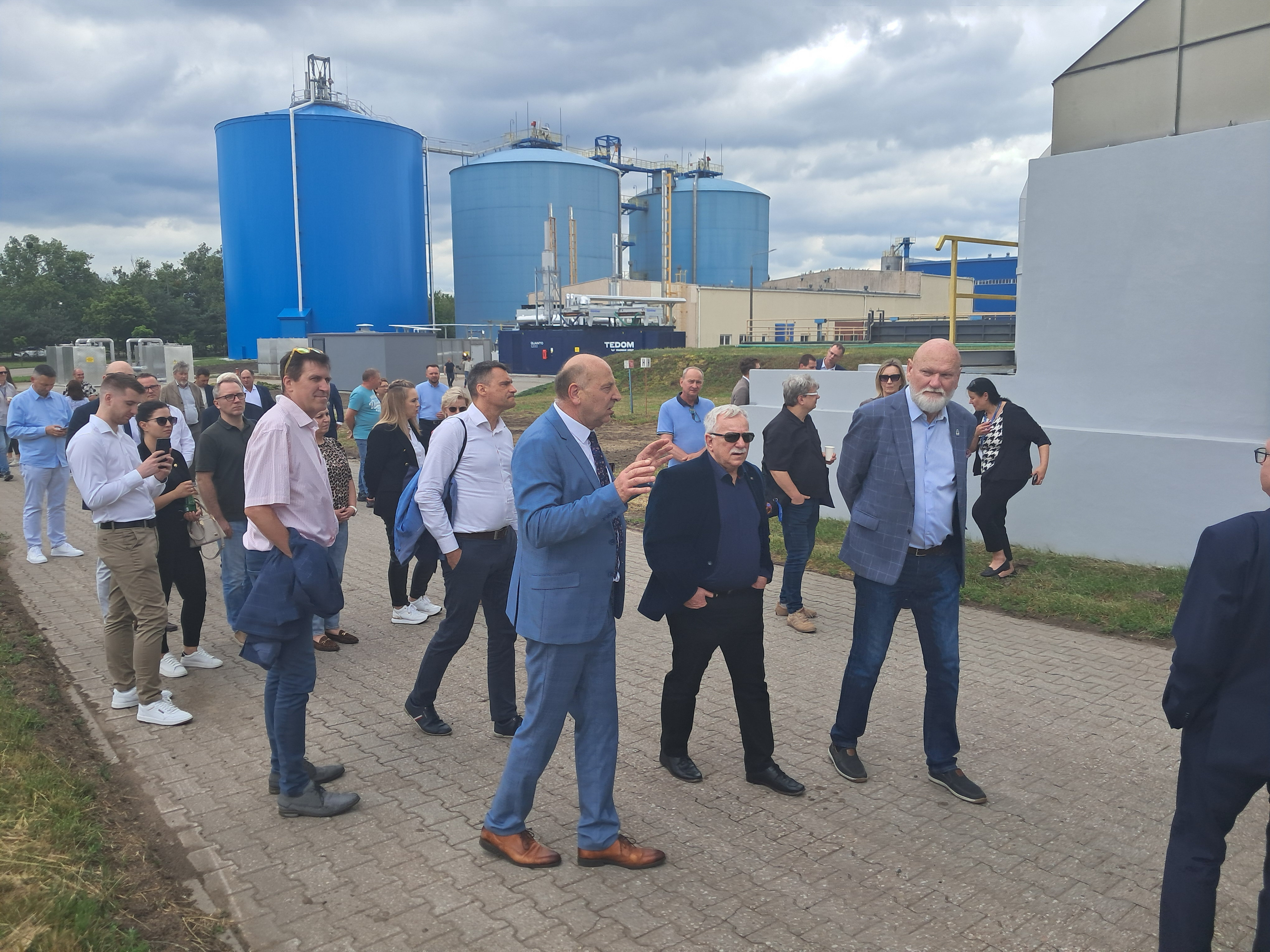 Uroczyste podsumowanie kontraktów w zakresie gospodarki energetycznej oczyszczalni ścieków