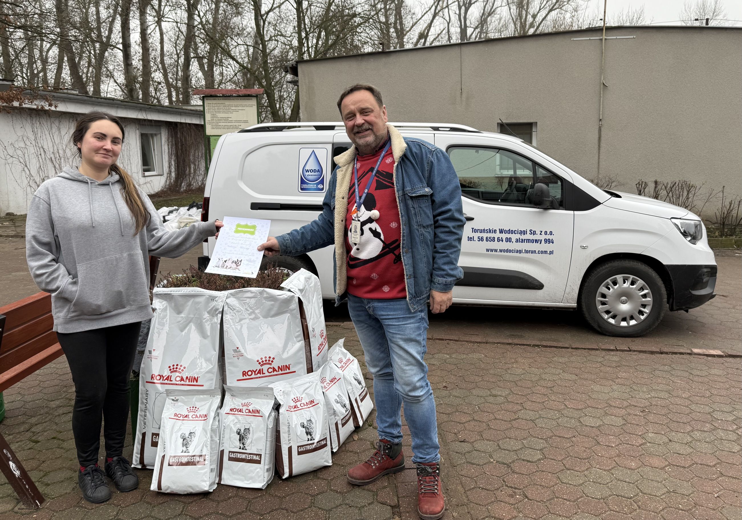 Świąteczny podarunek dla zwierzaków