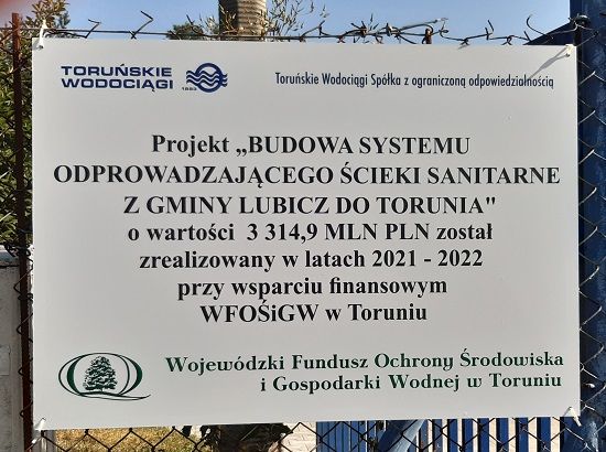 Tablica informacyjna projektu